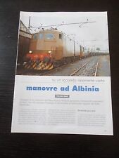 MANOVRE AD ALBINIA RACCORDO