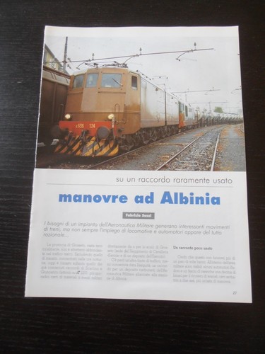 Manovre albinia raccordo - albinia,