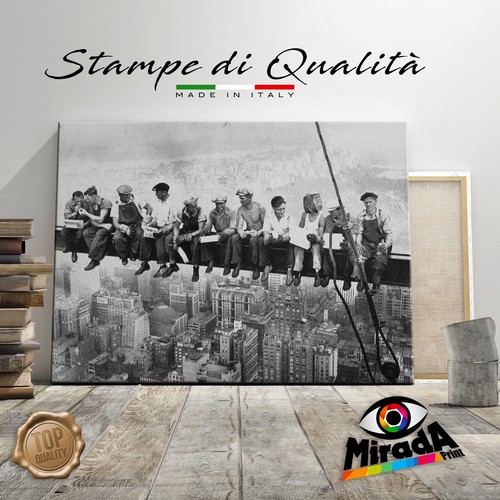 Quadro uomini sulla trave - sulla,