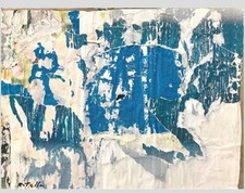 Mimmo Rotella - decollage su tela Archiviato Fondazione Mimmo Rotella