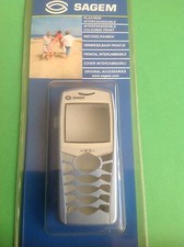 COVER SAGEM-X3- ORIGINALE FRONT E REAR  CHROME BLU