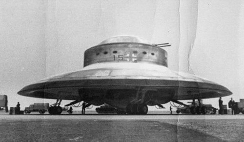 Plaque métal ovni ufo - plaque,