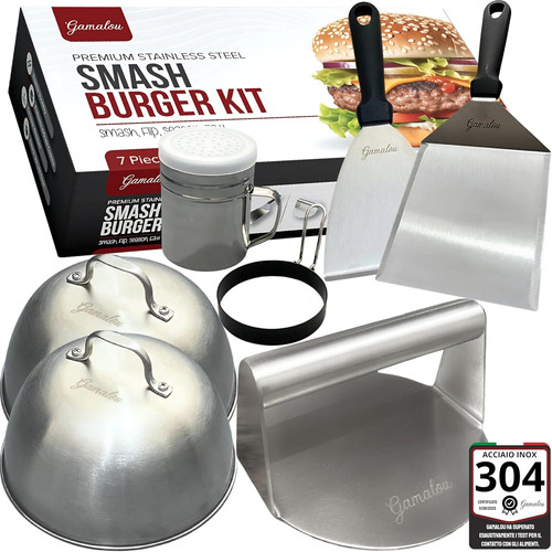 Smash burger kit professionale - burger,