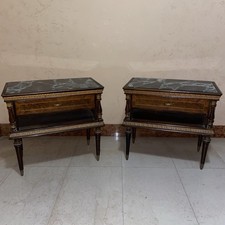 Coppia Comodini Vintage, In