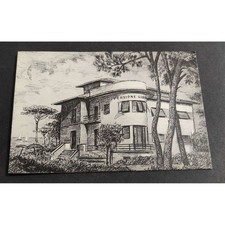 Cartolina Tirrenia (Pisa) - Pensione Lido