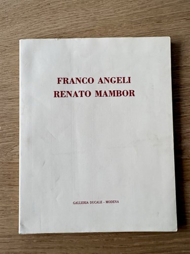Catalogo mostra franco angeli - franco,