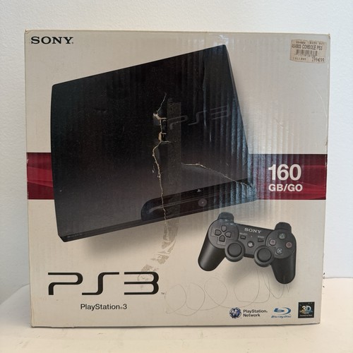 Ps3 slim console - 160gb, boxata