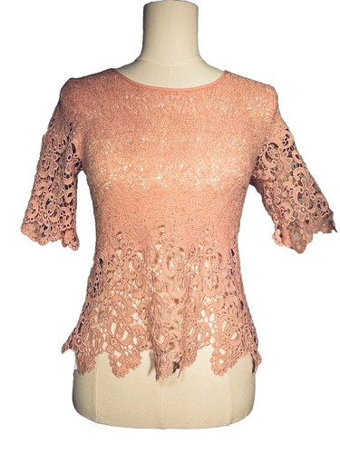 Top donna coquette uncinetto