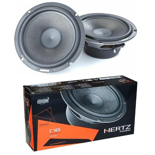 Coppia woofer hertz cento c165 - coppia,