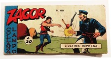 °°° ZAGOR striscia COLLANA LAMPO IV serie n. 88 - L'ultima impresa °°° ORIGINALE