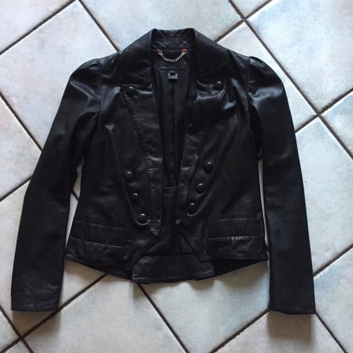 Giacca pelle marc - pelle, by