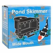 Kockney Koi Pond Skimmer bocca larga in parete stagno superficie rimozione detriti