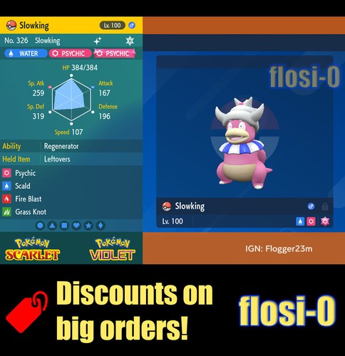 6iv shiny slowking pokemon - 6iv,