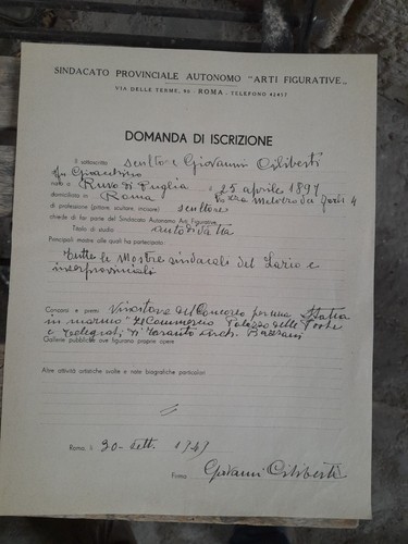 Iscrizione giovanni - iscrizione,