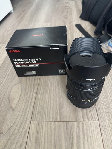 Sigma 250mm per - per, canon