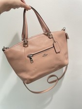 Borsa a tracolla in pelle rosa