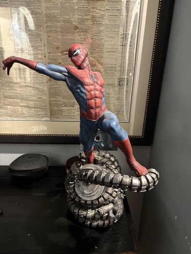 Statua spider man formato - spider-man,