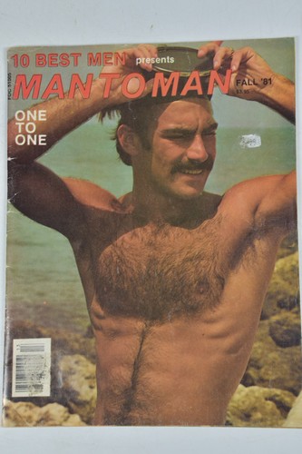 Vintage man gay art - to,