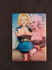 MAJIN ANDROID 21 - ANDROID 18 -DRAGON BALL - BIG BOOBS - SEXY COLLANT - HOT LEGS