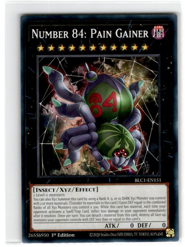Numero 84 pain - yu-gi-oh!, 84: