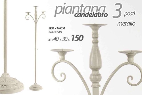 Piantana candelabro canderiere - piantana,