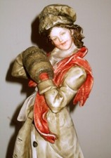 Scultura femminile capodimonte - scultura,