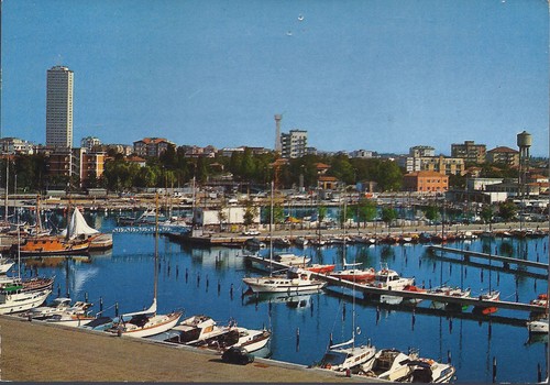 Cesenatico veduta aera con - -,