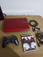 Console Ps3 Ultra Slim Red