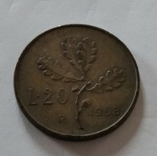 Lire 20 Repubblica Italiana