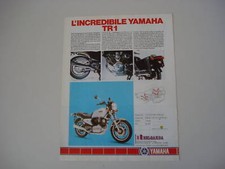 advertising Pubblicità 1982 MOTO YAMAHA TR1 TR 1