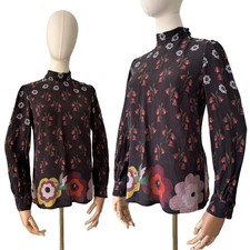 Blusa rossa Valentino nera