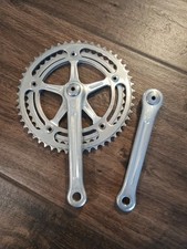 60s Vintage BCD 151 Campagnolo Record Crankset guarnitura Mm170 Masi Bianchi 