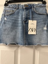Gonna denim bambina Zara nuova