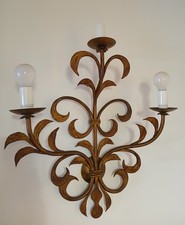 Lampada Parete Ferro Battuto