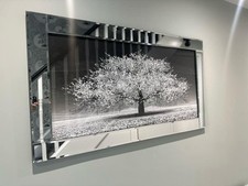 Cornice da parete XL argento