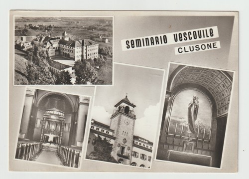 Clusone bergamo cartolina - clusone,