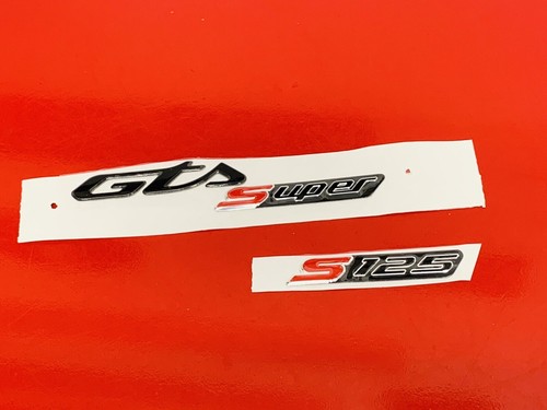 Distintivi vespa gts 125s - gts,