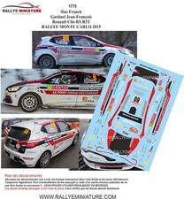 DECALS 1/43 REF 1775 RENAULT