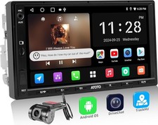 ATOTOEXCEL A5L Autoradio 2 DIN Android - 7 Pollici Wireless CarPlay e Senza fili
