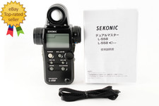 [OTTIME CONDIZIONI con cinturino] Sekonic L-558 L558 Dual Master Misuratore di luce digitale GIAPPONE #275