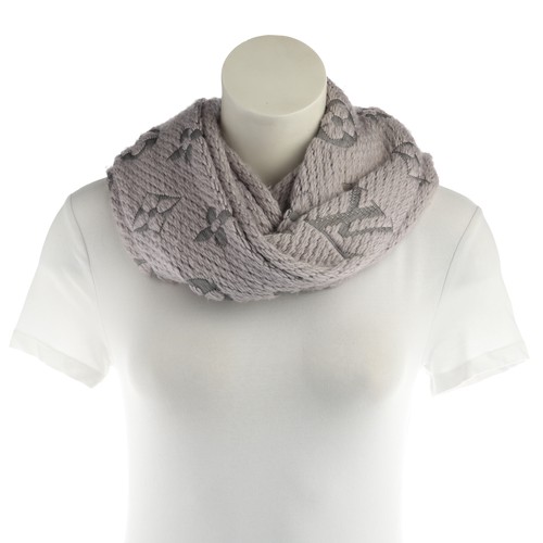 Sciarpa louis vuitton grigia - sciarpa,