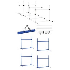 PawHut Set 4 Ostacoli Agility