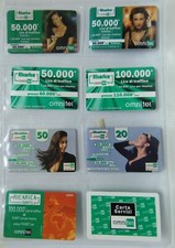 OMNITEL MEGAN GALE SUMMER CARD 1999-- 8 CARD USATE