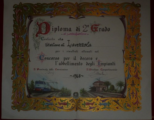 Stazione lavezzola diploma - lavezzola, 2°