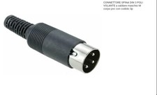 CONNETTORE SPINA DIN 3 POLI