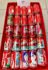 LOTTO 25  LATTINE COCA COLA