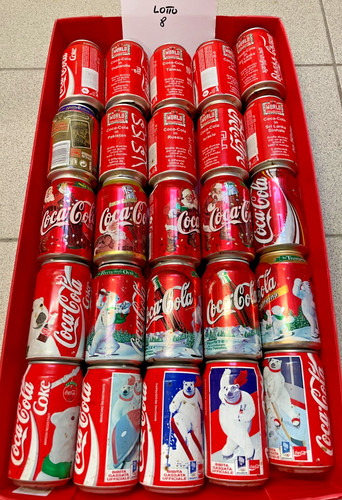 Lotto lattine coca cola - lotto, 25