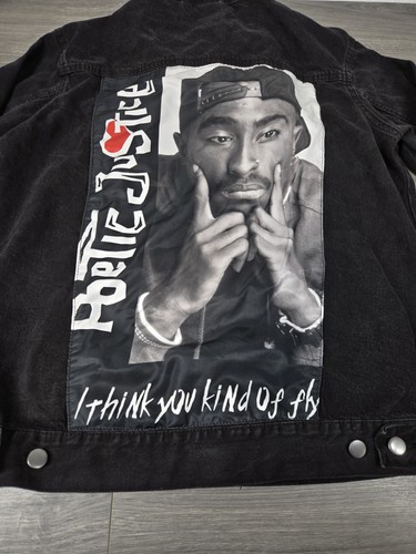 Giacca jeans tupac shakur - tupac,