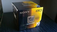 10 Minidisc Sony Color