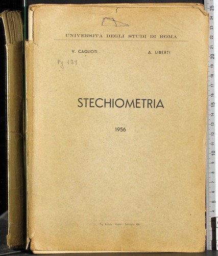Stechiometria caglioti - stechiometria.,